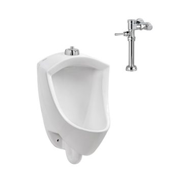 Paquete Mingitorio + Fluxómetro Niagara Ii 0.5 Lpd - Blanco