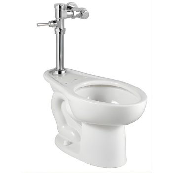 Paquete Taza + Fluxometro Manual+ Asiento Cadet 4.8 Lpd – Blanco