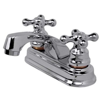 Mezcladora Duomando 4 pulgadas para Lavabo Con Cubierta de Latón 23CRE