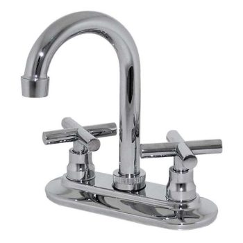 Mezcladora para Bar o Lavabo 4 pulgadas acabado en Cromo 24CC