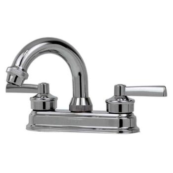 Mezcladora Duomando 4 pulgadas para Lavabo Con Cubierta de Latón 24TP