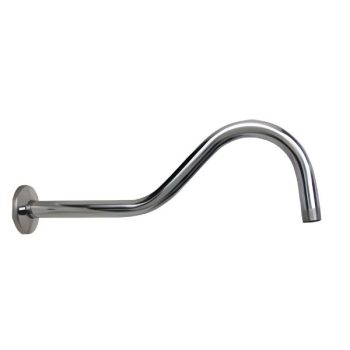 Brazo Largo y Chapetón para Regadera en acabado Cromo 45BF