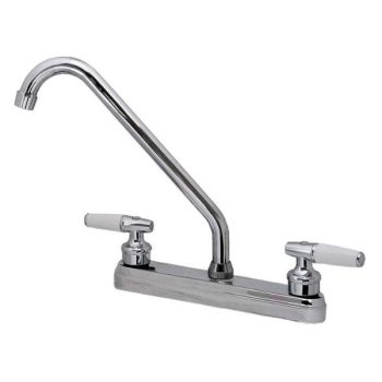 Mezcladora Al Piso Para Fregadero Cromado Piruli 8P