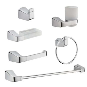Juego de Accesorios Para Baño con 6 Piezas Cascade CA6065551