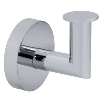 Gancho Sencillo de Semi Empotrar acabado en Cromo GA700