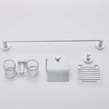 Juego de Accesorios con 5 Piezas en Aluminio JAA5002S