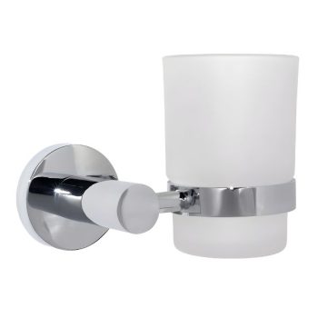 Porta Vaso de Semi Empotrar acabado en Cromo PV700