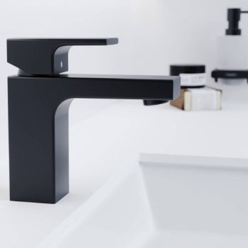 Vernis Shape Mezclador monomando de lavabo 100 sin vaciador automático