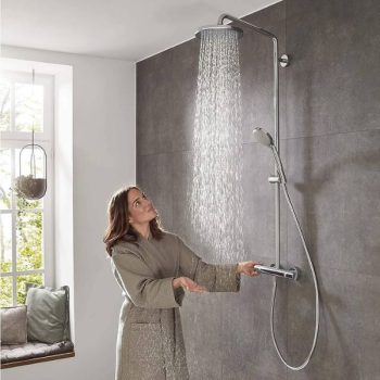 Croma Showerpipe 220 1jet con termostato