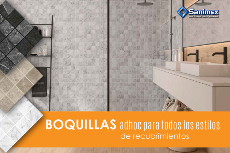 Elige el mejor color de boquilla para tus pisos