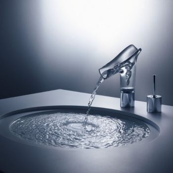 Starck V Mezclador de lavabo de 2 agujeros 110 con vaciador – 12115000