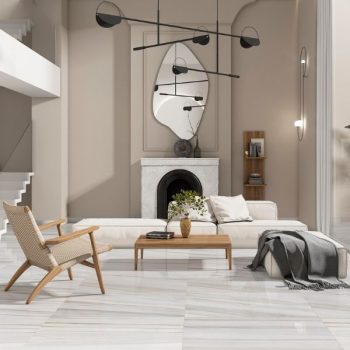 59.3X119 Piso / Muro – Bianco Rigato