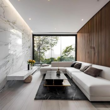 Placa 3mm White Carrara Glossy 1.22X2.44 m