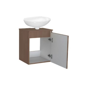 Mueble de colgar con lavabo Milán
