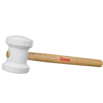 Martillo de caucho Blanco Ø 80 mm